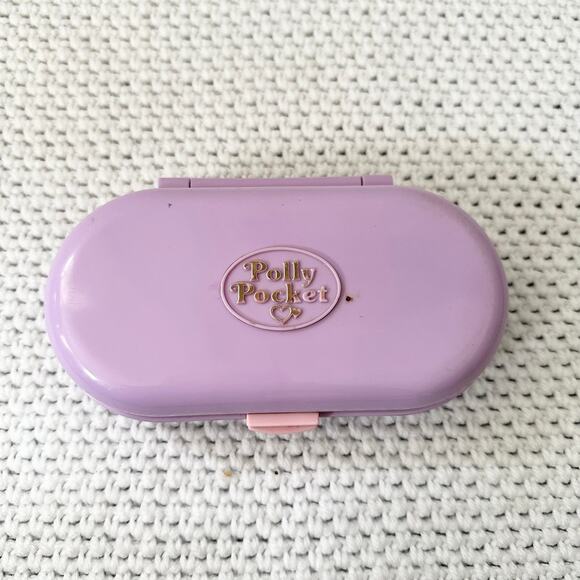 Polly Pocket Bluebird 1992 Stampin' School Play Set 4 Stamps Missing Desk Figure - Picture 5 of 9